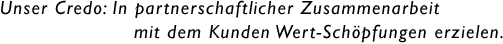Unser Credo